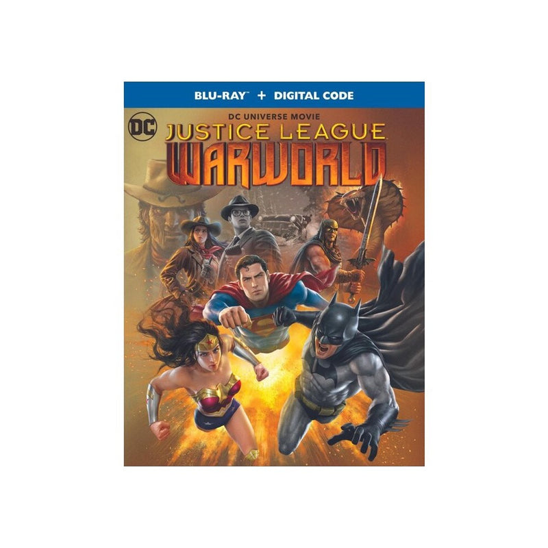 Justice League: Warworld (Blu-ray + Digital) *ADD 3 TO YOUR CART & 1 IS FREE!*
