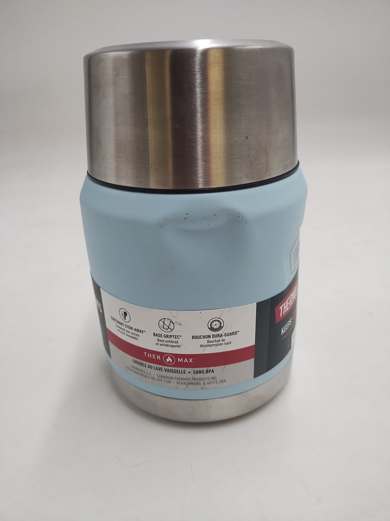 Thermos Icon 16oz Stainless Steel Food Storage Jar with Spoon - Glacier