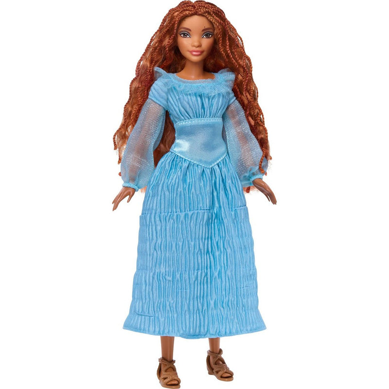 Disney The Little Mermaid Ariel Doll on Land in Signature Blue Dress