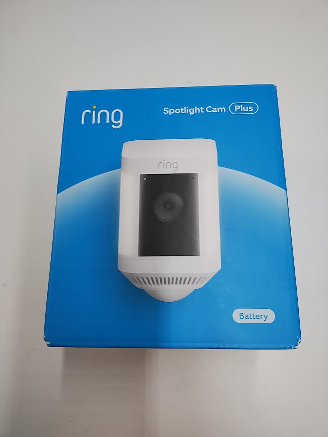 Ring Spotlight Cam Plus (Battery) - White