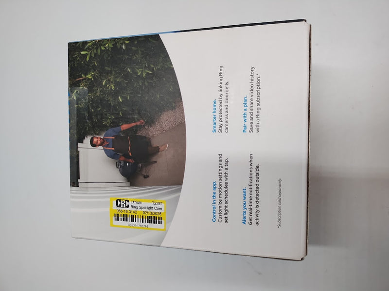 Ring Spotlight Cam Plus (Battery) - White