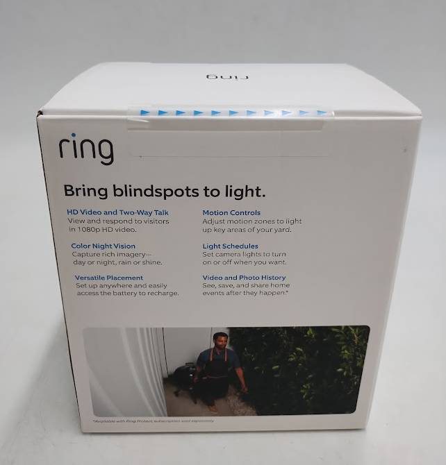 Ring Spotlight Cam Plus (Battery) - White