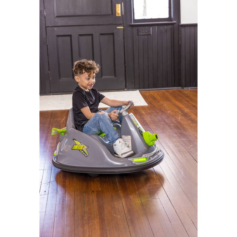Flybar Blaster Bumper Powered Ride-On Car - Gray (LOCAL PICKUP ONLY)