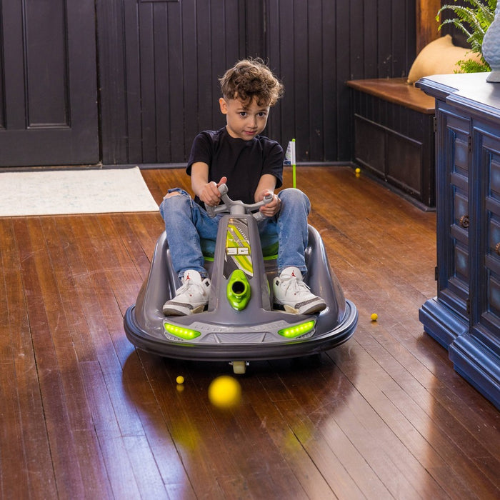 Flybar Blaster Bumper Powered Ride-On Car - Gray (LOCAL PICKUP ONLY)