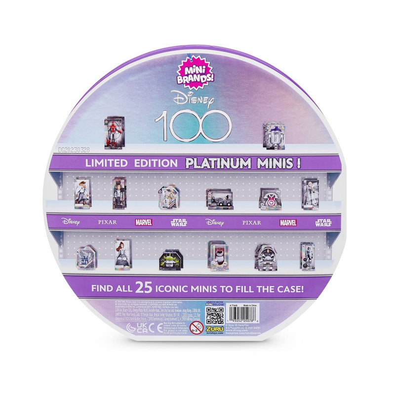 Mini Brands Disney D100 Platinum Collector's Case