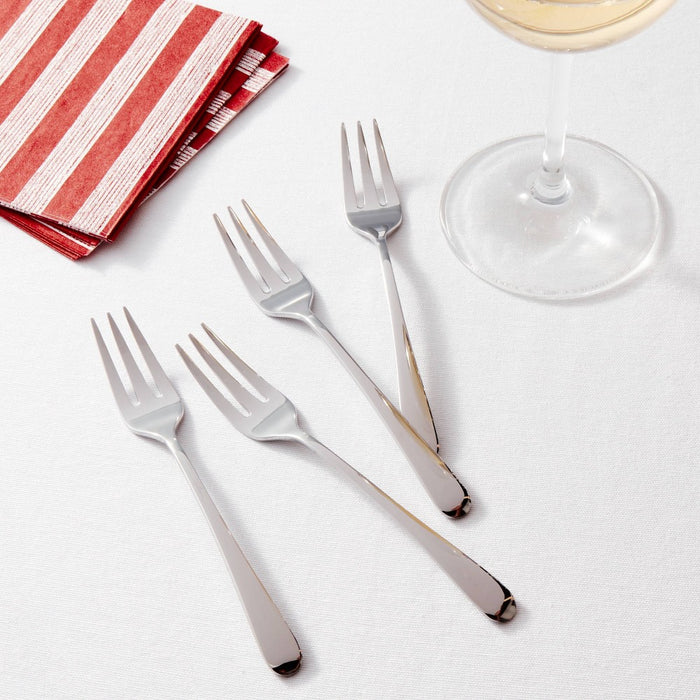 4pc Harrington Mirrored Cocktail Fork Set - Threshold