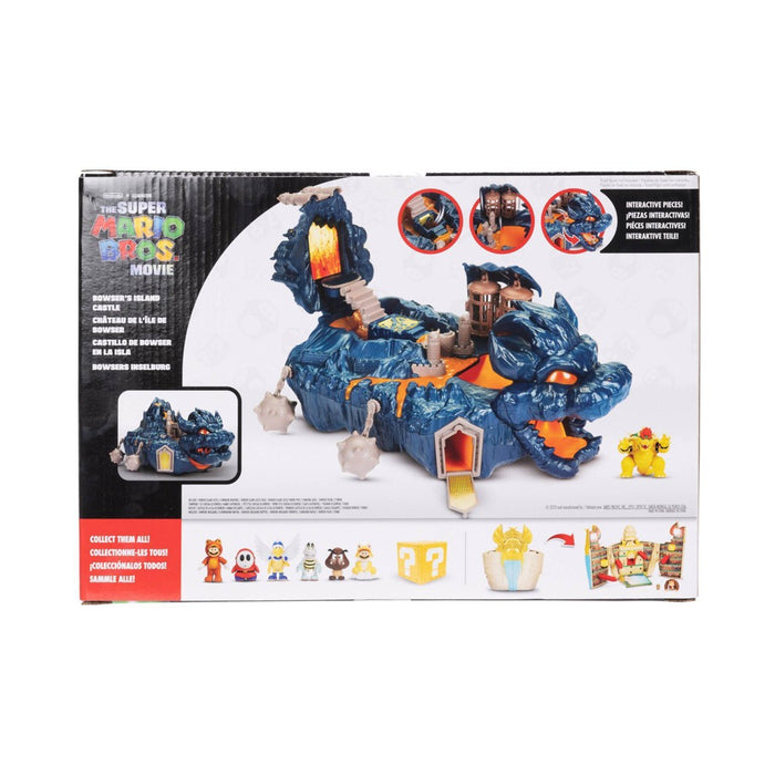 Nintendo The Super Mario Bros. Movie Bowser's Island Castle Playset