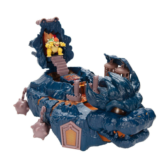 Nintendo The Super Mario Bros. Movie Bowser's Island Castle Playset