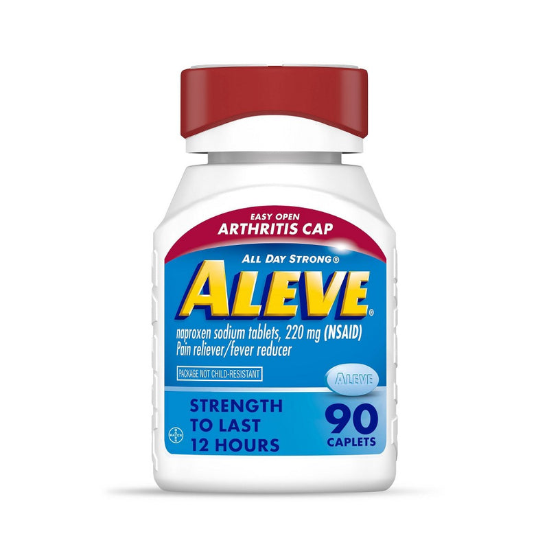 Aleve Naproxen Sodium Arthritis Pain Reliever & Fever Reducer Tablets (NSAID) - 90ct