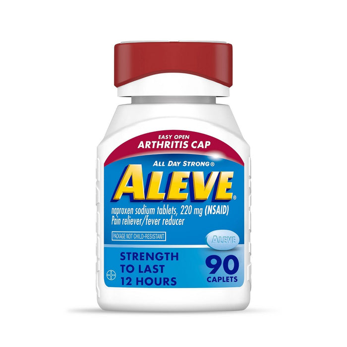 Aleve Naproxen Sodium Arthritis Pain Reliever & Fever Reducer Tablets (NSAID) - 90ct
