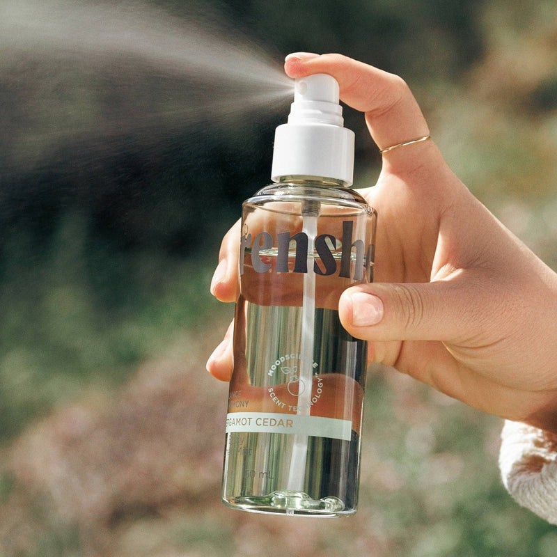 Being Frenshe Hair, Body & Linen Mist Body Spray with Essential Oils - Bergamot Cedar - 5 fl oz