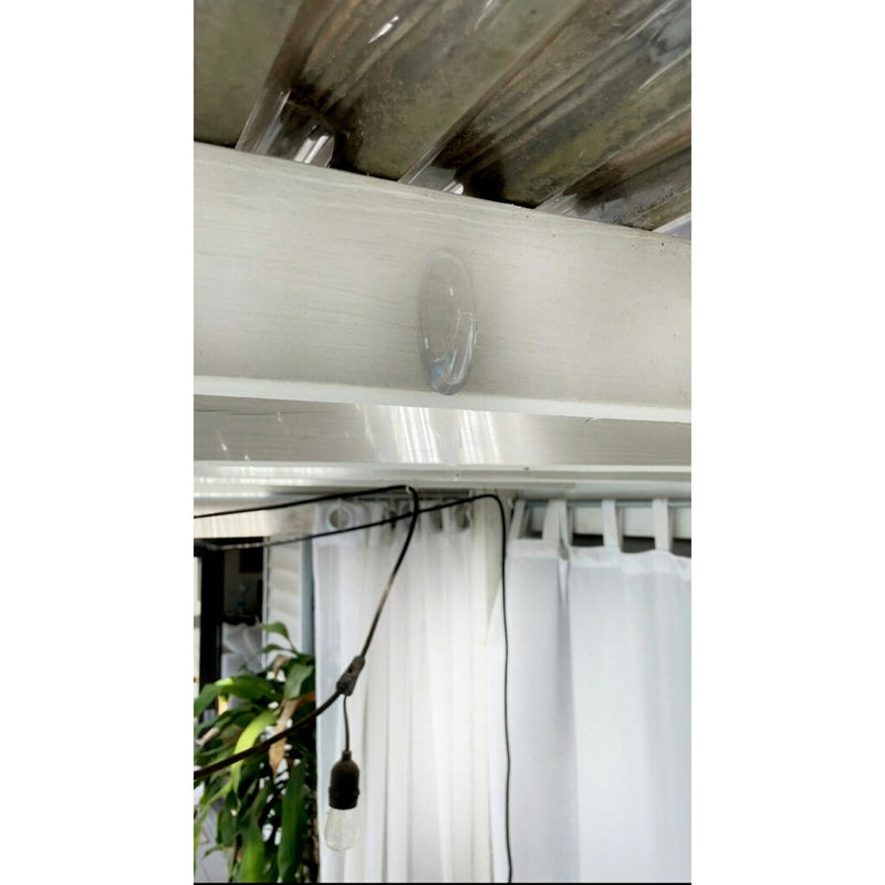 Command Medium Sized Decorative Hooks Clear