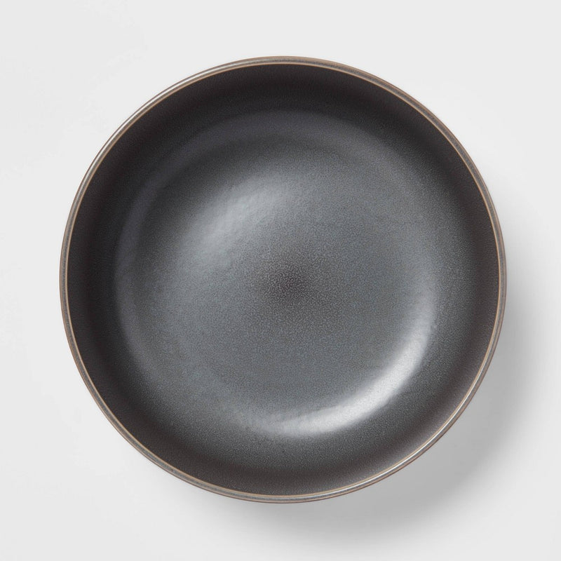 101oz Stoneware Tilley Serving Bowl Bronze - Threshold