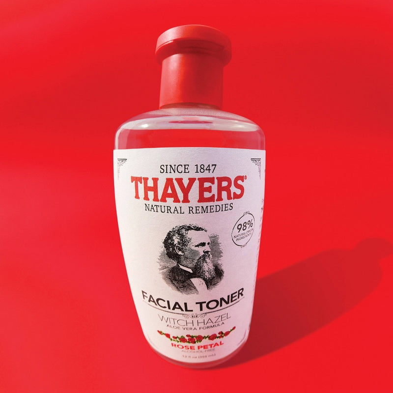 Thayers Natural Remedies Witch Hazel Alcohol Free Toner with Rose Petal - 12 fl oz
