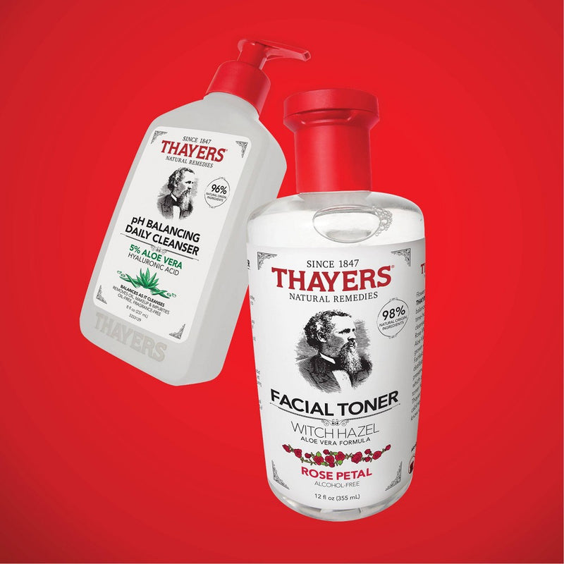Thayers Natural Remedies Witch Hazel Alcohol Free Toner with Rose Petal - 12 fl oz