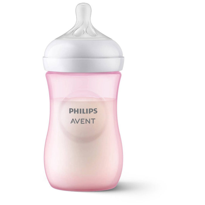 Philips Avent Natural Baby Bottle with Natural Response Nipple - Clear - 9oz