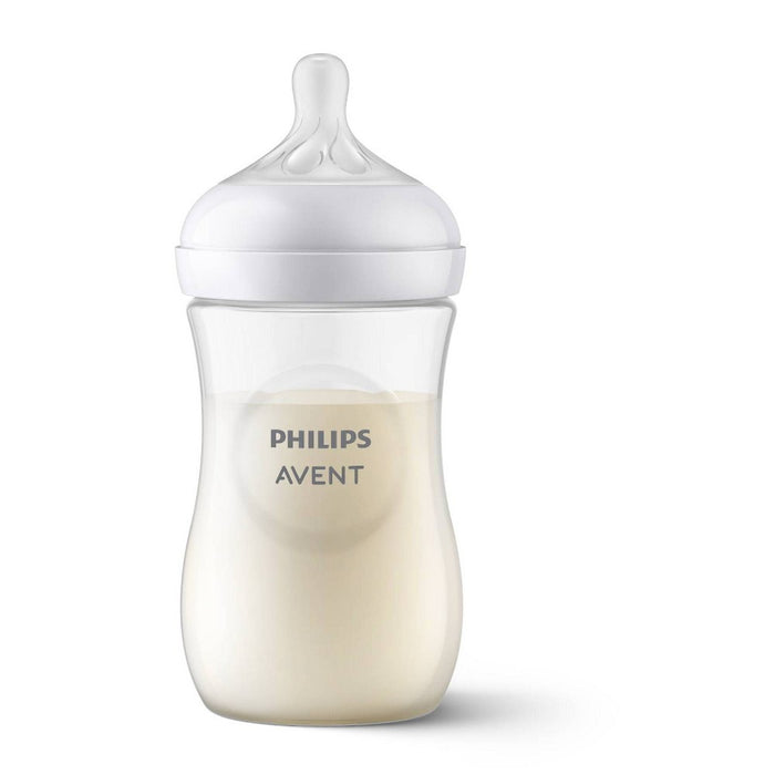 Philips Avent Natural Baby Bottle with Natural Response Nipple - Clear - 9oz