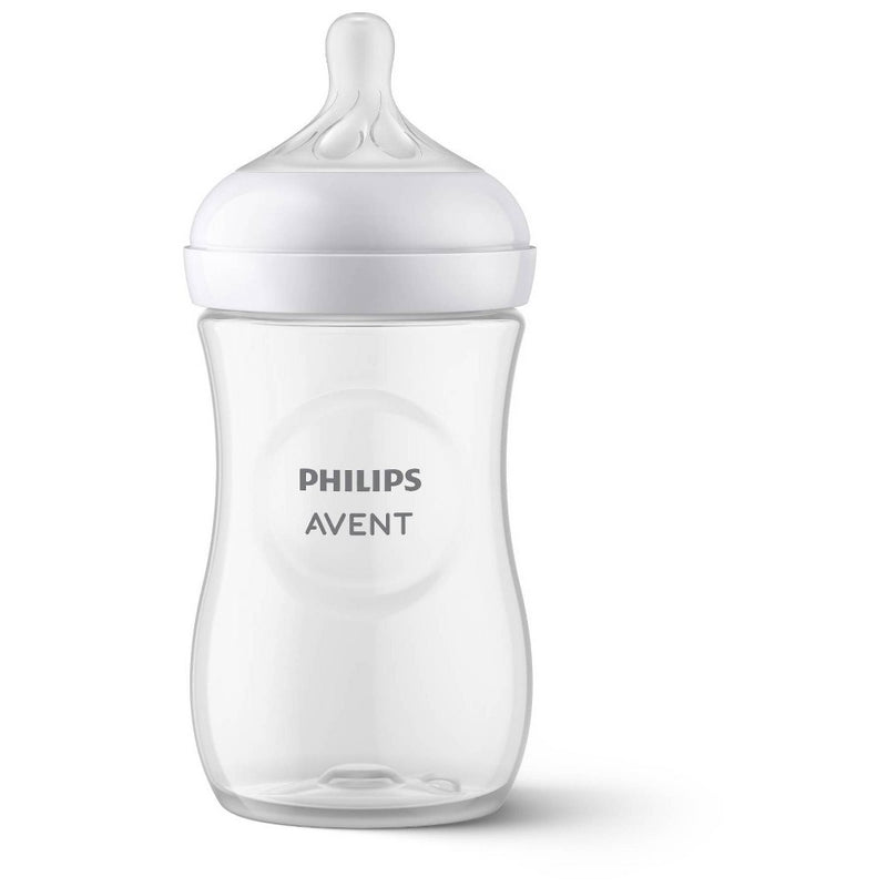 Philips Avent Natural Baby Bottle with Natural Response Nipple - Clear - 9oz