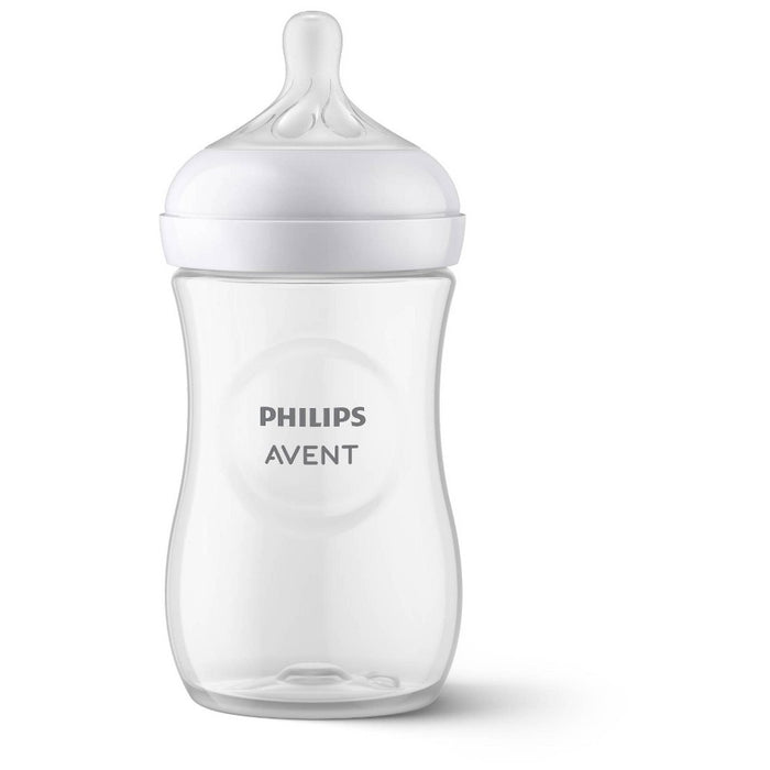 Philips Avent Natural Baby Bottle with Natural Response Nipple - Clear - 9oz