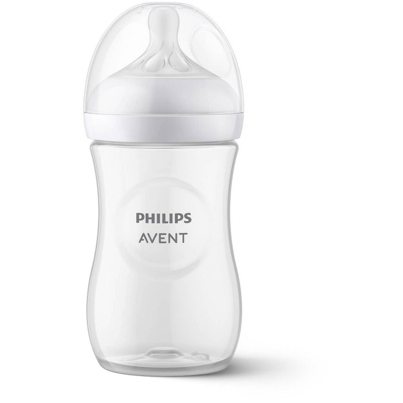 Philips Avent Natural Baby Bottle with Natural Response Nipple - Clear - 9oz
