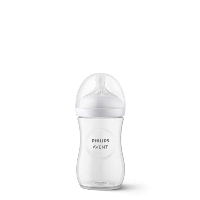 Philips Avent Natural Baby Bottle with Natural Response Nipple - Clear - 9oz