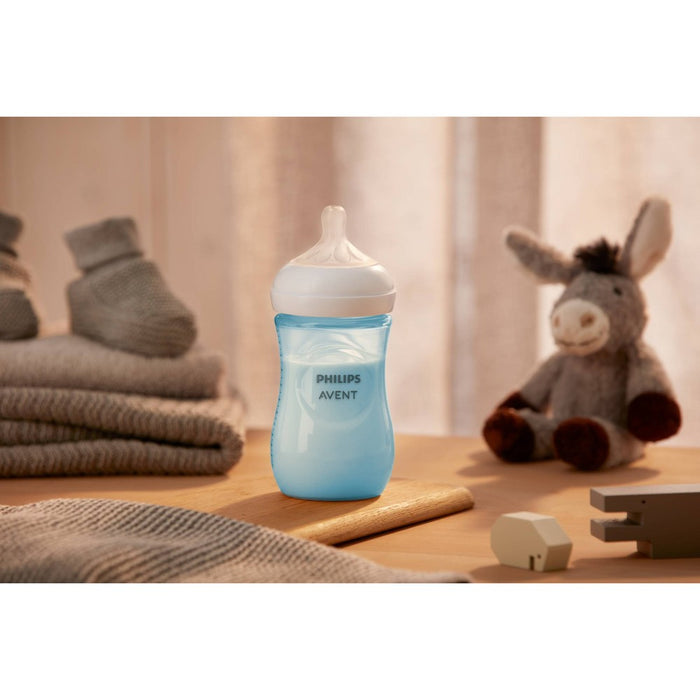 Philips Avent Natural Baby Bottle with Natural Response Nipple - Clear - 9oz