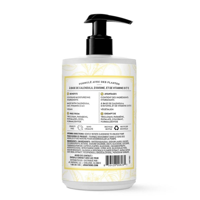 J.R. Watkins Hand Soap - Lemon Zest - 12 fl oz