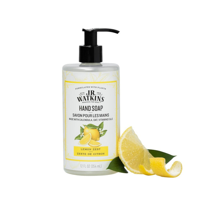 J.R. Watkins Hand Soap - Lemon Zest - 12 fl oz