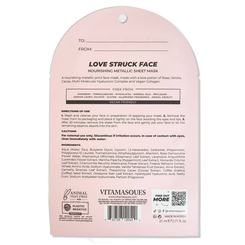 Vitamasques Love Struck Face Mask - 0.71 fl oz