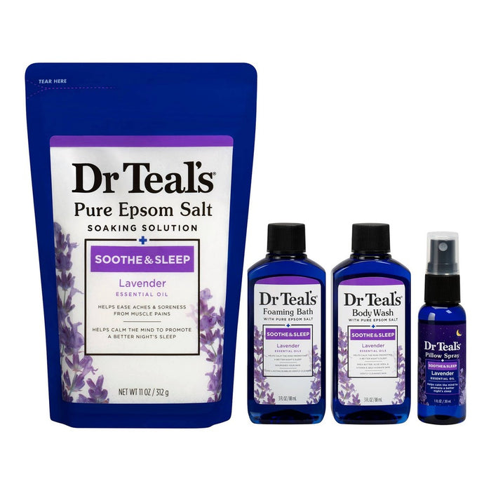 Dr Teal's Lavender Regimen Bath and Body Gift Set - 4pc