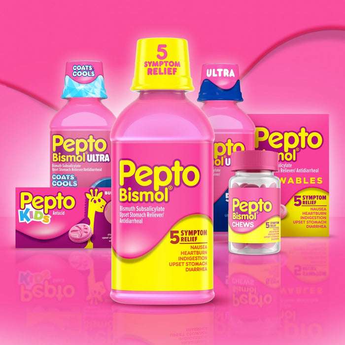 Pepto-Bismol 5 Symptom Stomach Relief Liquicaps - 12ct