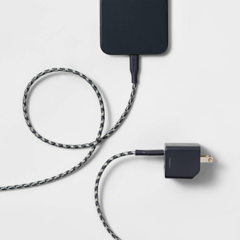 6' Lightning to USB-C Power Delivery Home Charging Kit - heyday Dusk Blue