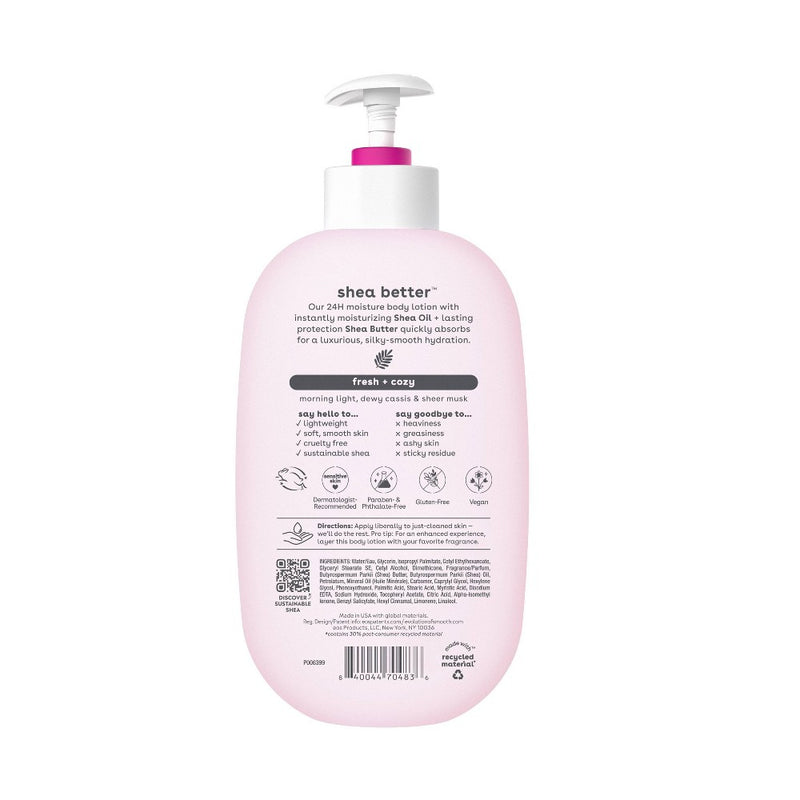 eos Shea Better Fresh and Cozy Moisture Body Lotion - 16 fl oz