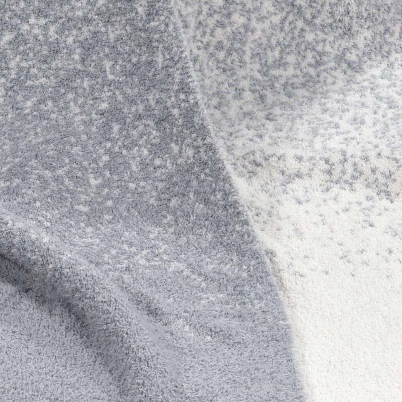 Reversible Ombre Cozy Feathery Knit Throw Blanket Blue/Gray - Threshold