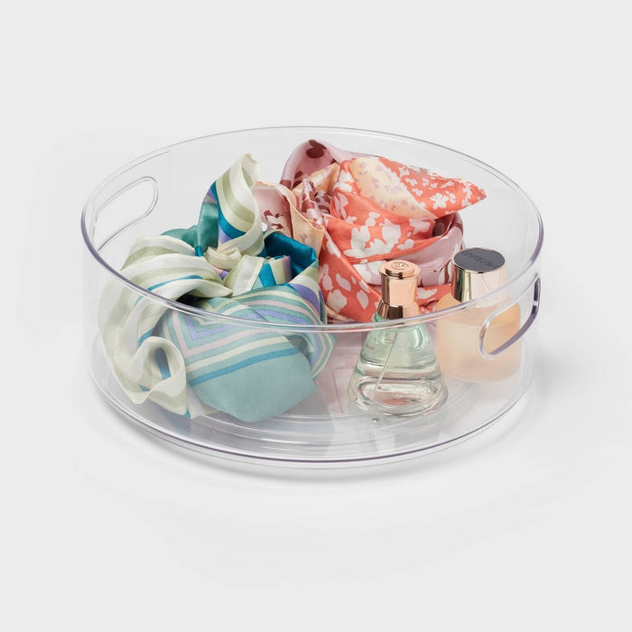 All Purpose Turntable Storage Clear - Brightroom