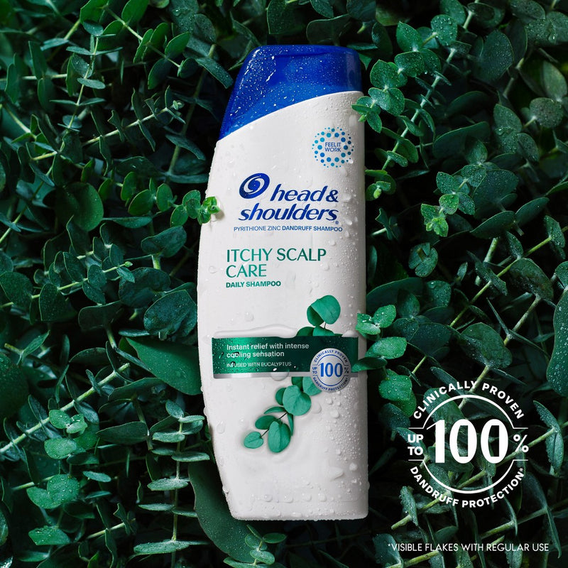 Head & Shoulders Dandruff Shampoo, Anti-Dandruff Treatment, Itchy Scalp Care for Daily Use, Paraben-Free - 20.7 fl oz
