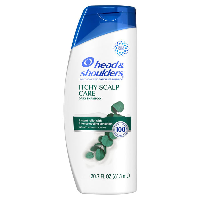 Head & Shoulders Dandruff Shampoo, Anti-Dandruff Treatment, Itchy Scalp Care for Daily Use, Paraben-Free - 20.7 fl oz