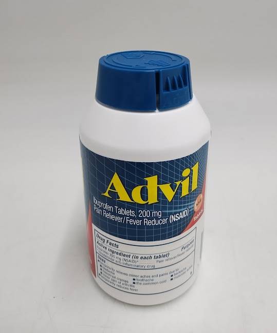 Advil Pain Reliever/Fever Reducer- Ibuprofen (NSAID) - 300ct EXP 02/2028