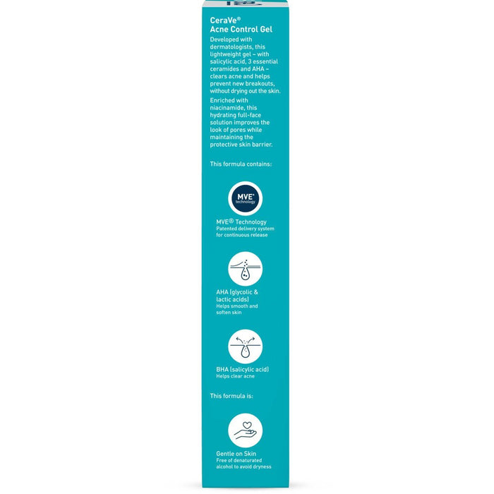 CeraVe Salicylic Acid Acne Treatment Control Gel - 1.35oz