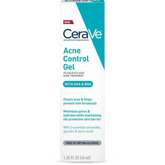 CeraVe Salicylic Acid Acne Treatment Control Gel - 1.35oz