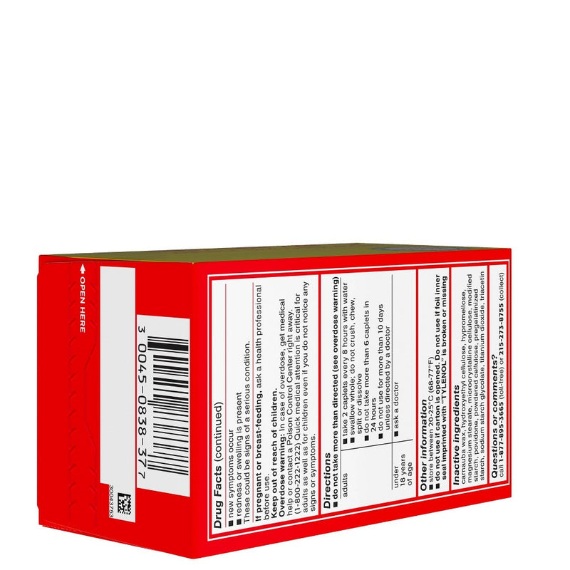 Tylenol 8 Hour Arthritis Pain Reliever Extended-Release Caplets - Acetaminophen - 225ct