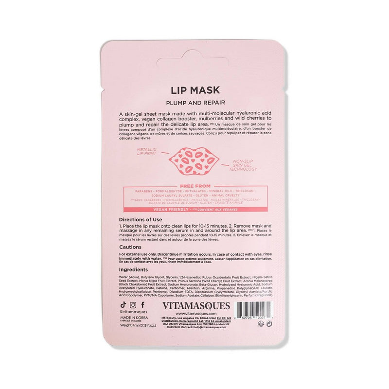 Vitamasques Heart Lip Mask - 0.13 fl oz