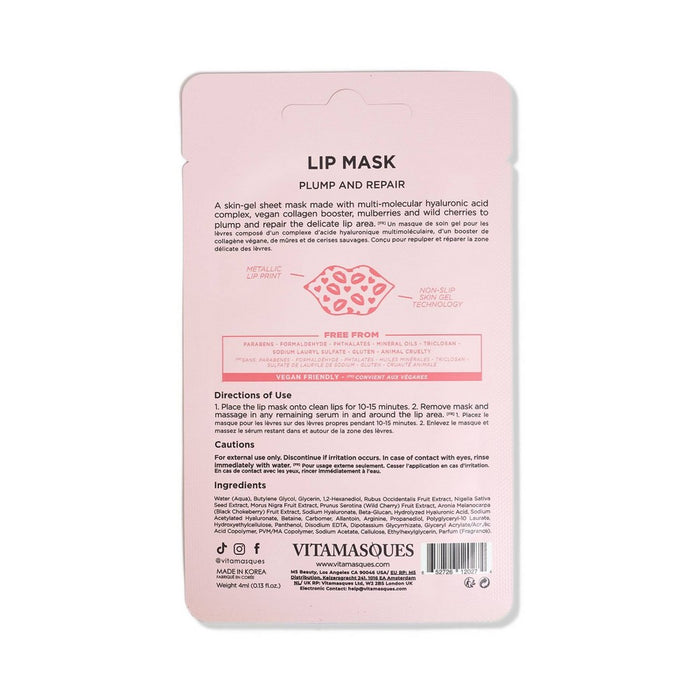 Vitamasques Heart Lip Mask - 0.13 fl oz