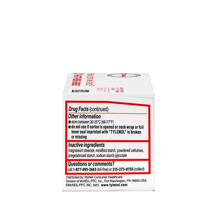 Tylenol Regular Strength Pain Reliever & Fever Reducer Tablets - Acetaminophen - 100ct