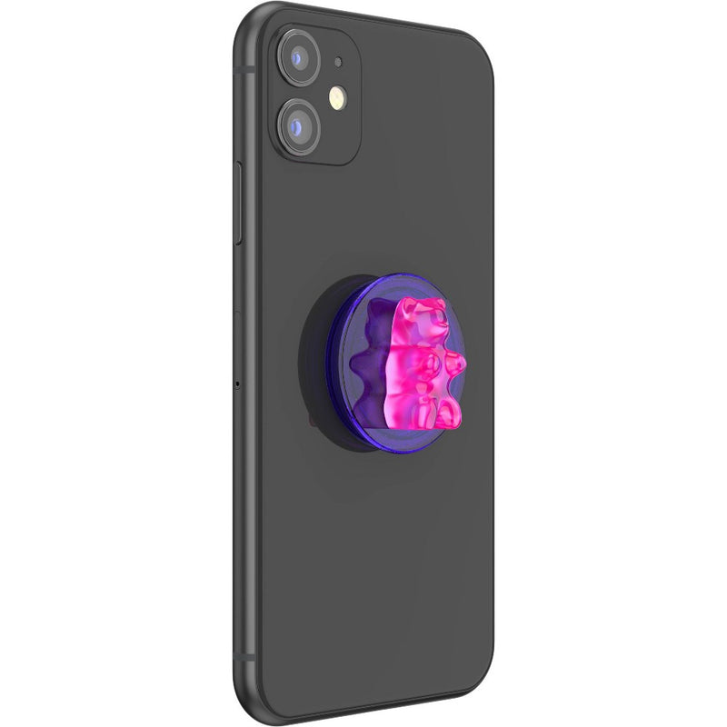 PopSockets PopGrip Cell Phone Grip & Stand - Bon Bon Gummy Bear Purple