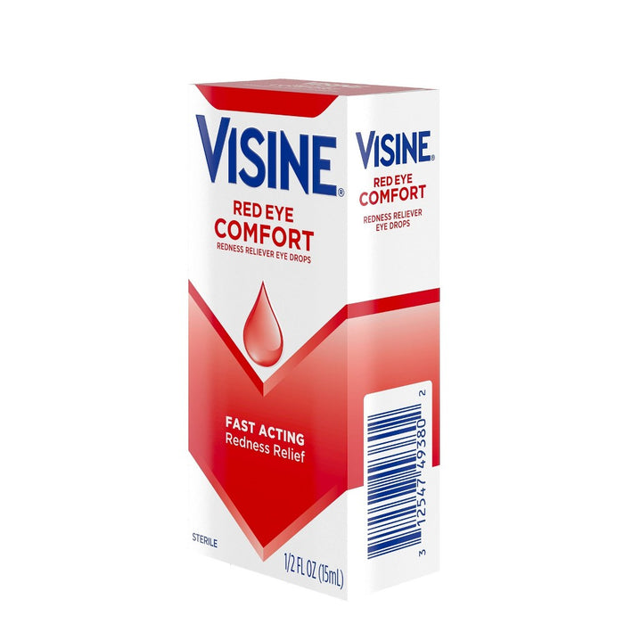 Visine Redness Relief Original Sterile Tetrahydrozoline HCl Eye Drops - 0.65 fl oz