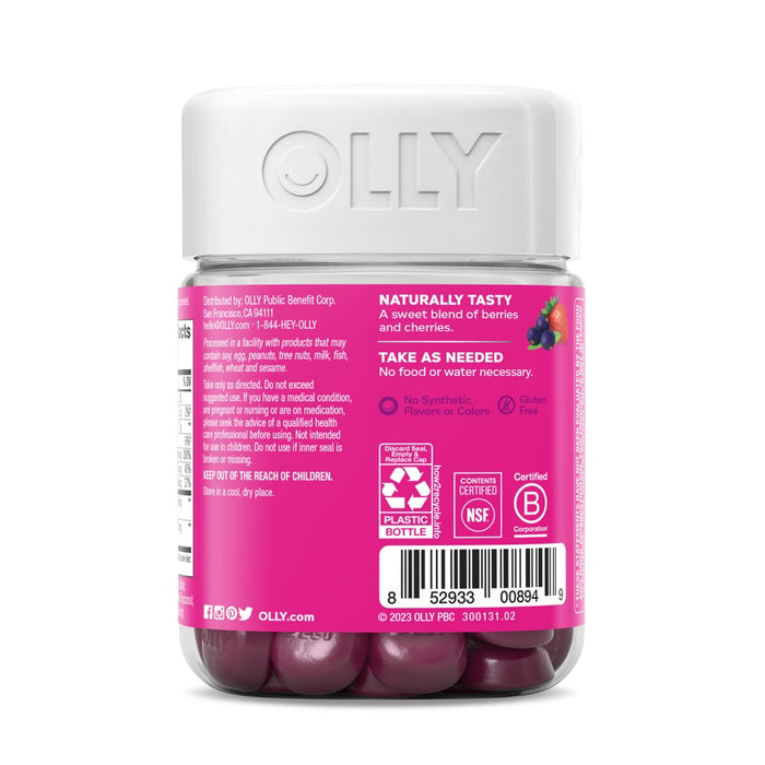 OLLY Active Immunity Berry Gummy Supplement - 45ct
