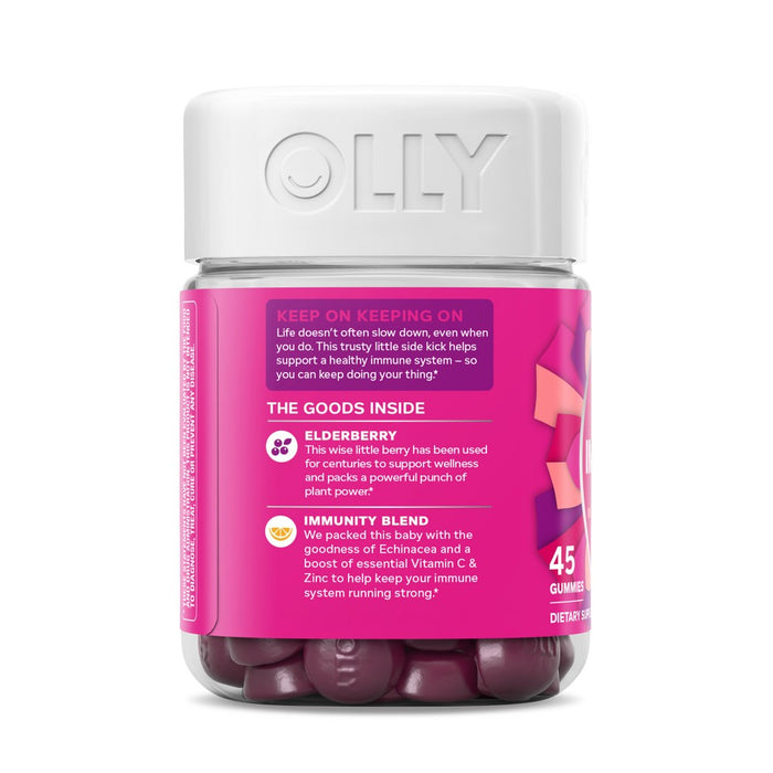 OLLY Active Immunity Berry Gummy Supplement - 45ct