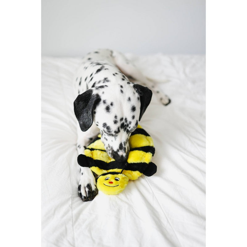 ZippyPaws Bertie the Bee Squeakie Crawler Dog Toy