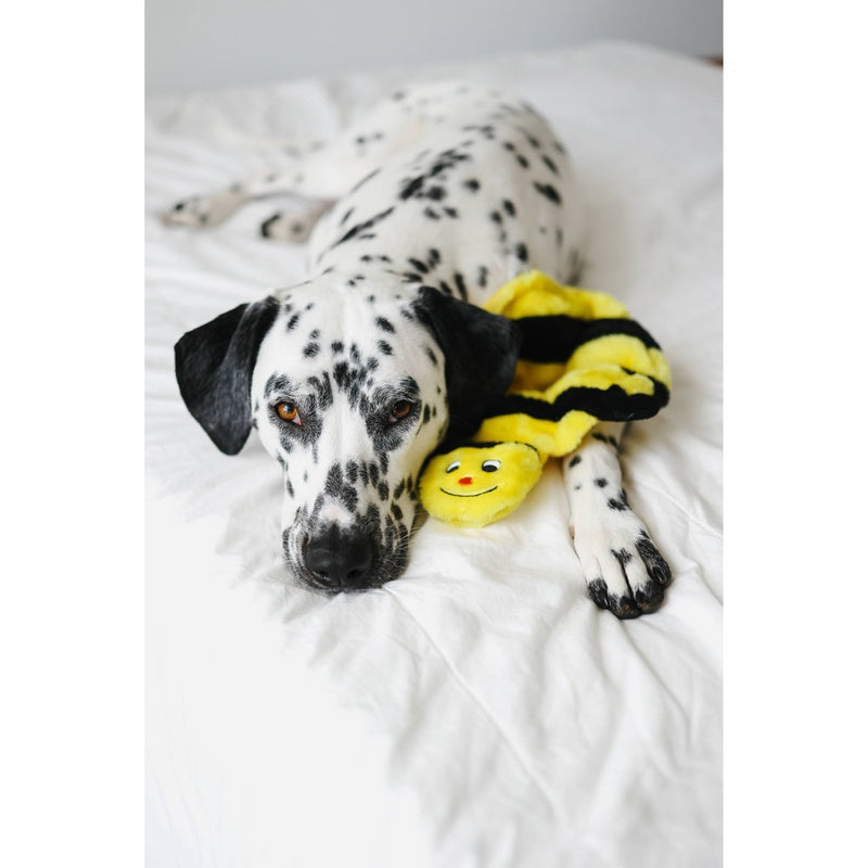 ZippyPaws Bertie the Bee Squeakie Crawler Dog Toy